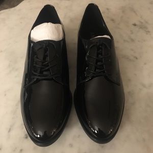 ✨Anne Klein Patent Black Oxfords ✨
